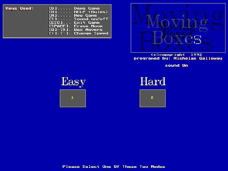 Moving Boxes